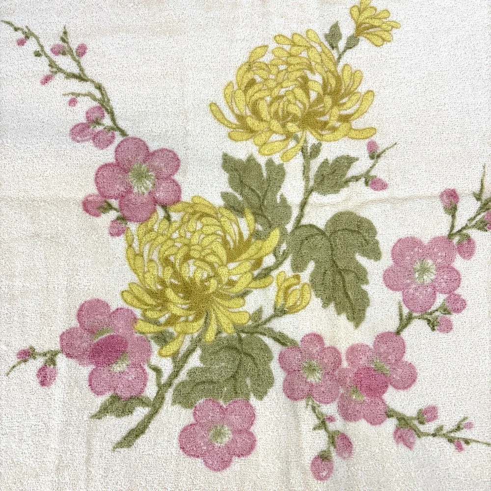 Sears floral drylon